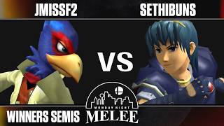 MNM 513 - Winners Semis - JMiSSF2 (Falco) VS BrockoSpotify | sethibuns (Marth) - SSBM