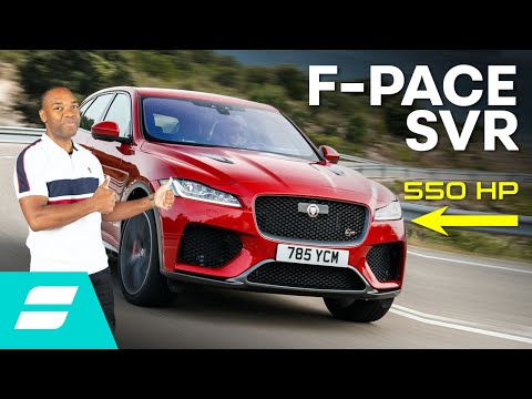 The 550hp Jaguar F-Pace SVR Is Hilarious Fun!