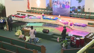 Funeral held for 5 children who died in Metro East apartment fire