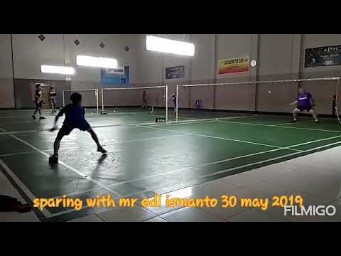 sparing with mr edi ismanto