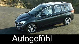 All-new 2016 BMW 2 Series Gran Tourer - BMW 2er Gran Tourer - Exterior Interior Driving