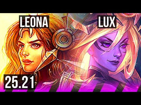 LEONA & Twitch vs LUX & Caitlyn (SUP) | NA Master | 25.21