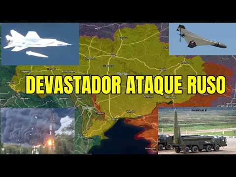 BRUTAL! APLASTANTE GOLPE DE LOS MISILES RUSOS EN UCRANIA. LAS TROPAS AVANZAN EN JARKOV Y DONETSK