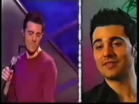 Darius Campbell Danesh Performing 'It's Not Unusual' On the Pop Idol Tour in 2002