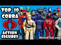 Top 10 Vintage Cobra Action Figures From The G I Joe A Real American Hero Line By Hasbro