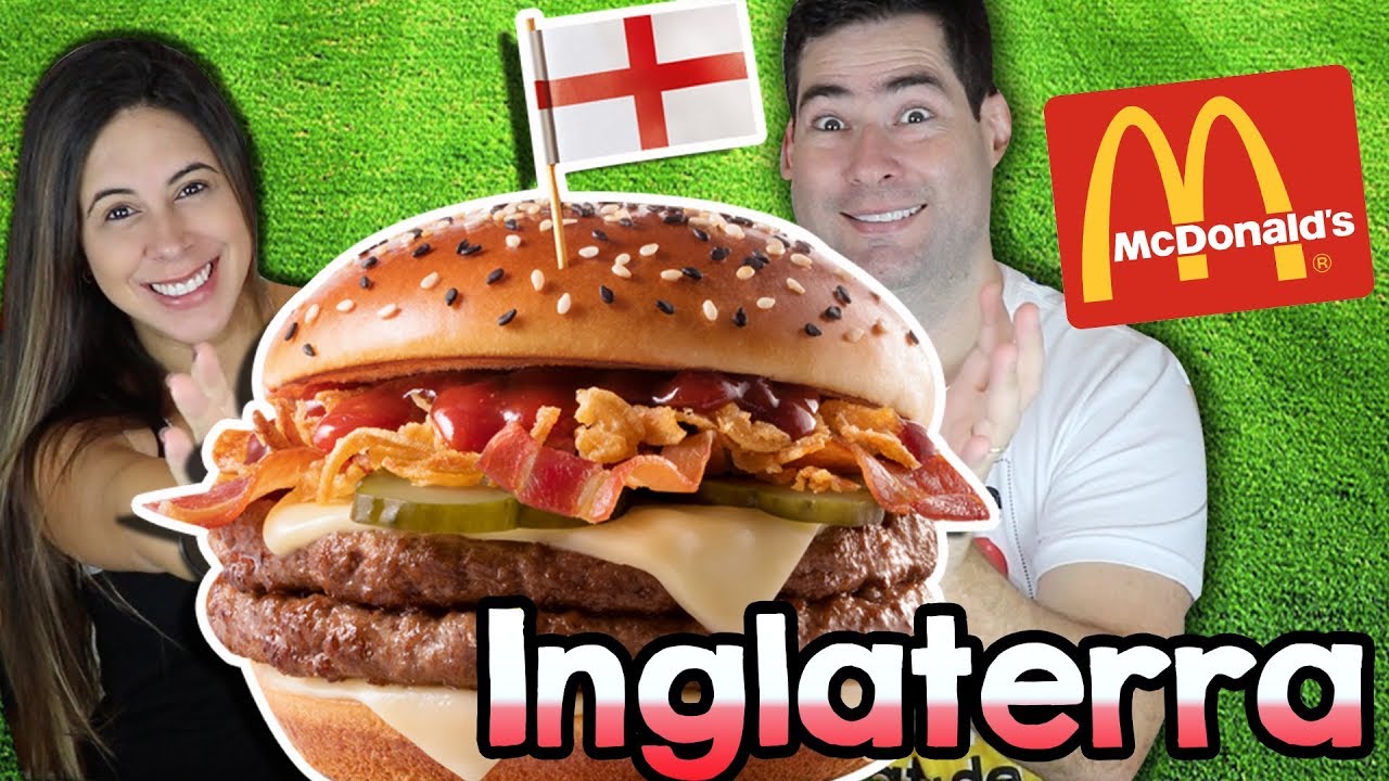 McInglaterra - Sanduíches da Copa Mcdonalds