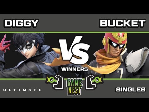 Game Nest Smash It Up: Diggy (Joker) vs Bucket (Capt. Falcon) - Winners Round 1