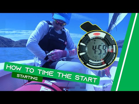 OPTIMIST SAILING - How To Time The Start | [Starting]