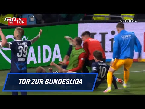 Bundesliga-Relegation: "Bist du irre" - Scienza mit dem Tor zum Klassenerhalt