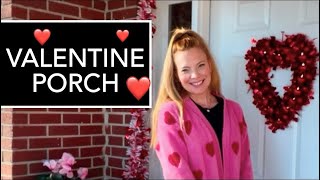 ❤️My Valentine Porch Makeover 2025! Valentines Outdoor Decorations