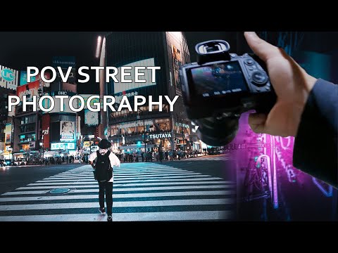 Rainy Night Street Photography POV - Sony A7III 16-35mm 85mm