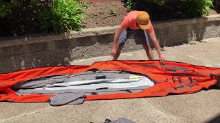 Setting up the Advanced Elements Advanced Frame Convertible Kayak