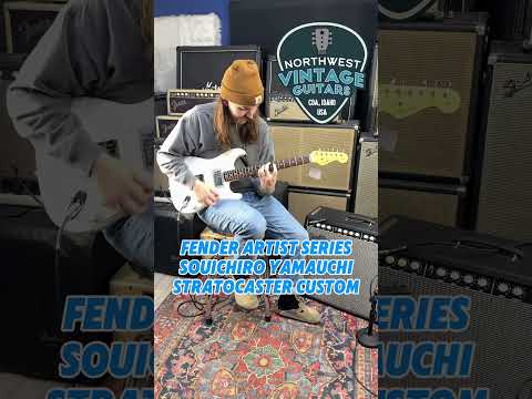 Fender Artist Series Souichiro Yamauchi Stratocaster Custom RW White *6.03 lbs*- 2023 image 24