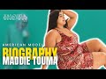 Gorgeous Plus Size Curvy Fashion Model From USA Maddie Touma Biography Instagram Star