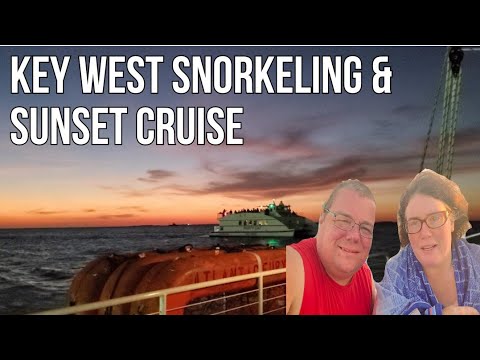 Key West Snorkeling Coral Reef &  Beautiful Sunset Florida 2021