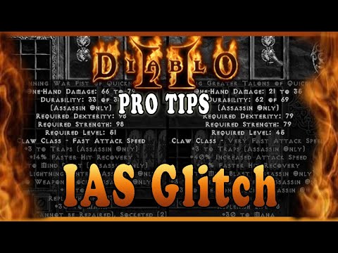 D2 PvP Tip & Tricks -  IAS Glitch (WSM Bug) in Diablo 2