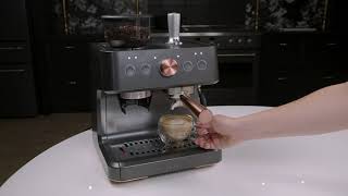 Cafe CAFÉ™ BELLISSIMO Semi Automatic Espresso Machine + Frother Matte Black C7CESAS3RD3 Picture