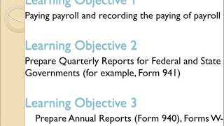 Second Payroll Chapter, Introduction