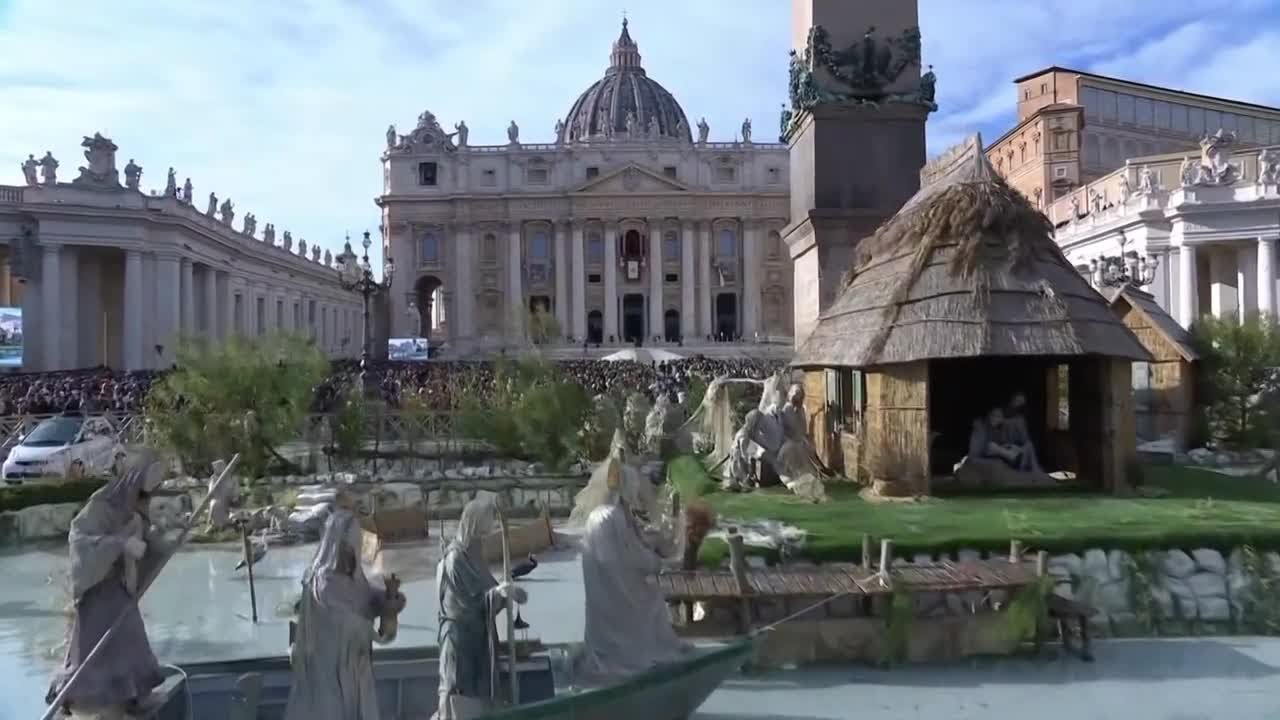 Pope calls for nations to overcome divisions in Christmas address as communities celebrate worldwide