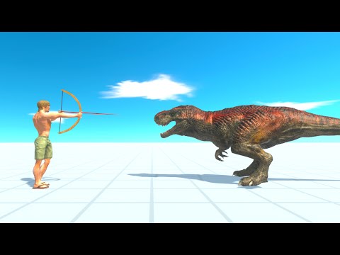 EVERY UNIT vs SAME SIZE TREX - Animal Revolt Battle Simulator
