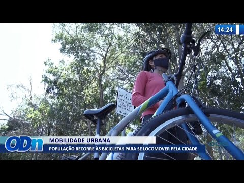 Populacão recorre aÌ€s bicicletas para se locomover pela cidade 22 09 2021
