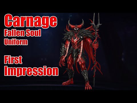 Carnage Fallen Soul Uniform First Impressions! (MFF)