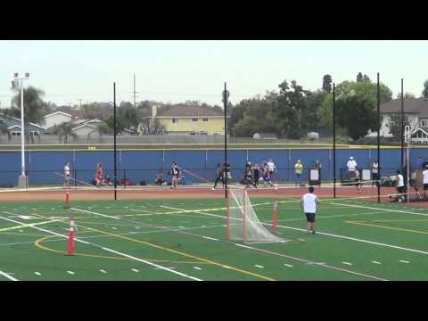 VarB 400m vs Servite Rosary 3-11-15 - Los Alamitos Boys