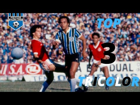 The 3 most unforgettable goals by André Catimba, the hero of 1977, for Grêmio | Top Tricolor #44