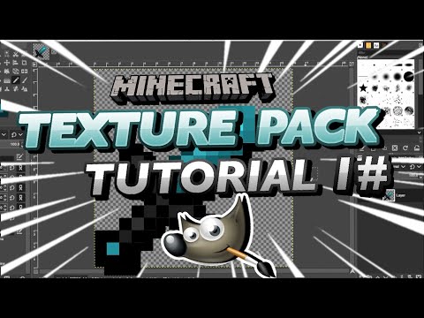How to Make a Minecraft Texture Pack on Gimp! [Texture Pack Tutorial Pt.1 - Diamond Sword]