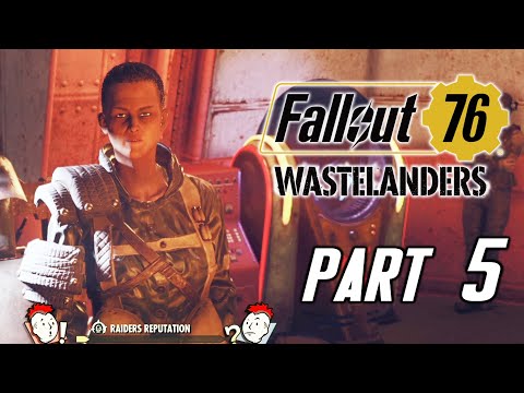 FALLOUT 76 WASTELANDERS Update Gameplay Walkthrough Part 5 – MEG