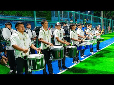 Banda Musical HALCONES INSIBO en la Apertura de Cancha Deportiva en Santo Tomás, San Salvador Sur