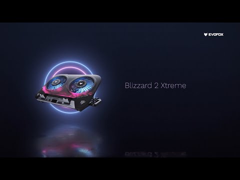 EvoFox Blizzard 2 Xtreme Laptop Cooling Pad | Quick Setup & Usage Guide
