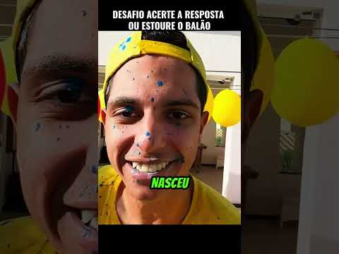 DESAFIO ACERTE A RESPOSTA OU ESTOURE O BALÃO #emillyvickof #dosrosas