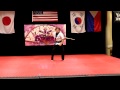 Rob Lynch on Stage at Northeast Open 2015 Creative Bo Staff