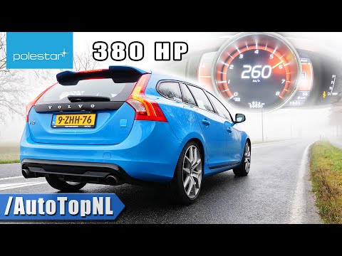 380HP VOLVO V60 POLESTAR | 0-250KM/H ACCELERATION POV & LOUD SOUND by AutoTopNL
