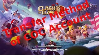 How to transfer COC account from google account to Iphone account