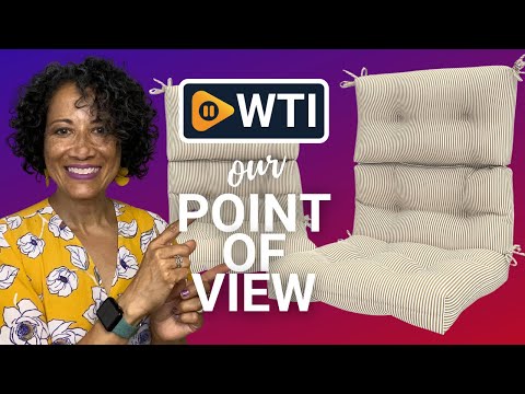 LVTXIII Outdoor Seat and Back Chair Cushion - WTI product video review