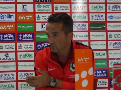 Senad Repuh nakon utakmice protiv Mladosti