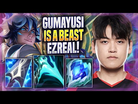 GUMAYUSI IS A BEAST WITH EZREAL! - T1 Gumayusi Plays Ezreal ADC vs Jhin! | Season 2022