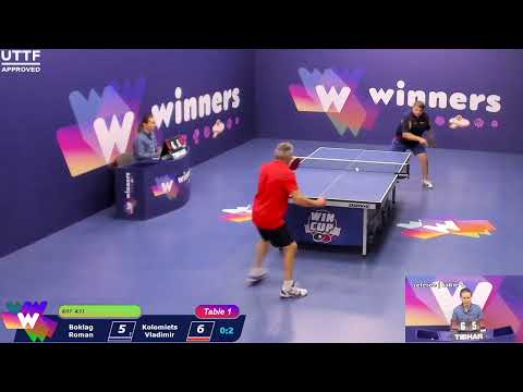 WINners CUP table 1 10.10 Boklag Roman - Kolomiets Vladimir 12:00