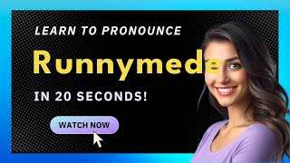 How to pronounce Runnymede