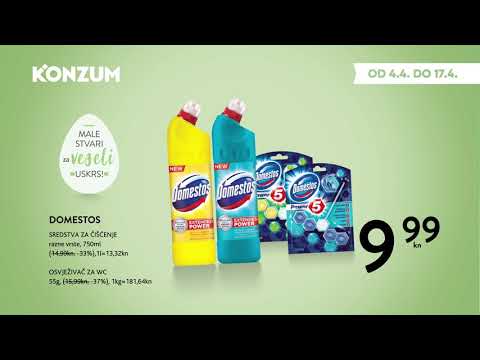 Konzum proljetno čišćenje 4.4. - 10.4.