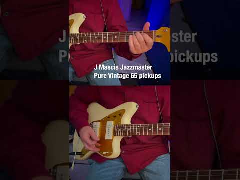 JAZZMASTER PICKUPS COMPARED - Stock Squire vs Fender Pure Vintage 65s #short #jazzmasters