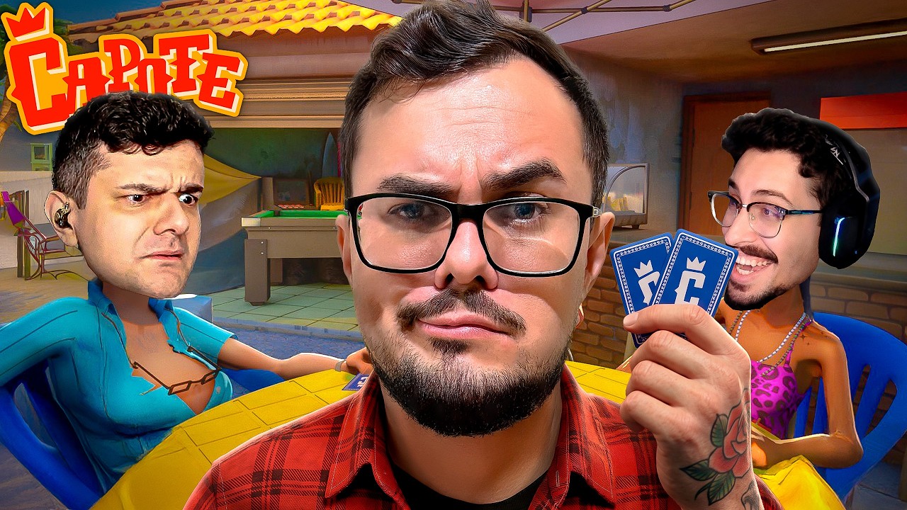 JOGANDO TRUCO COM OS COLEGAS - CAPOTE