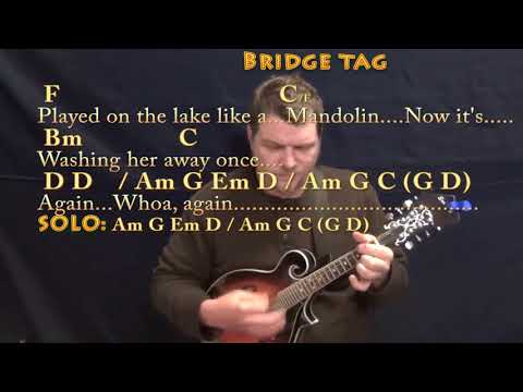 Mandolin Rain (Bruce Hornsby) Mandolin Cover Lesson in G with Chords/Lyrics
