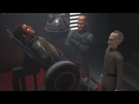 Star Wars Rebels - The Inquisitor & Grand Moff Tarkin interrogates Kanan [1080p]