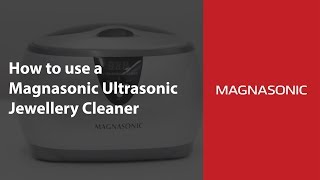 Professional Ultrasonic Jewelry and Eyeglass Cleaner