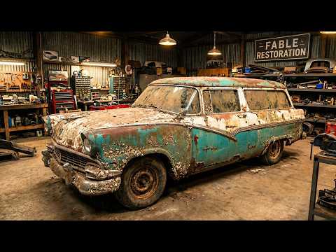 Thumbnail for 1956 Ford Parklane Full Restoration | Classic Wagon Rebuild by Ford Parklane