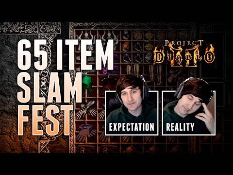 65 Item Slamfest - Project Diablo 2 (PD2)