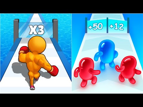 Looking good 🏃🎖️ Level up runner Vs Join blob clash 3D Android ios gameplay adventure walkthrough 🔥🔥